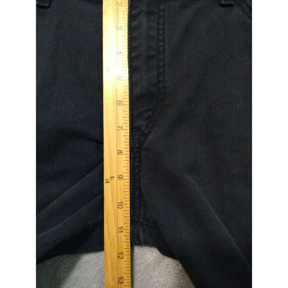 Levis 550 Jeans Womens 14 Black Denim Relaxed Fit Boot Cut High Rise Stretch - Picture 4 of 8